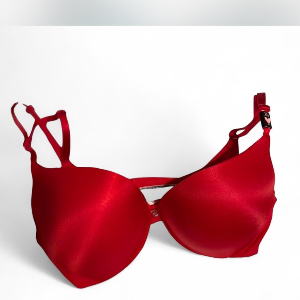 Elegant Red Women's Bra